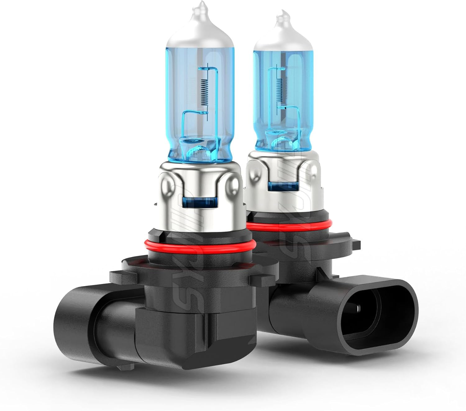 Upgraded Halogen Headlight Bulbs for Ford F150 2005 2006 2007 2008 2009 2010 2011 2012 2013 2014,For F250 F350 F450 2005-2022, High Low Beam+Fog Light, 6000K White, 300% Brightness, Plug N Play, 4 PCS