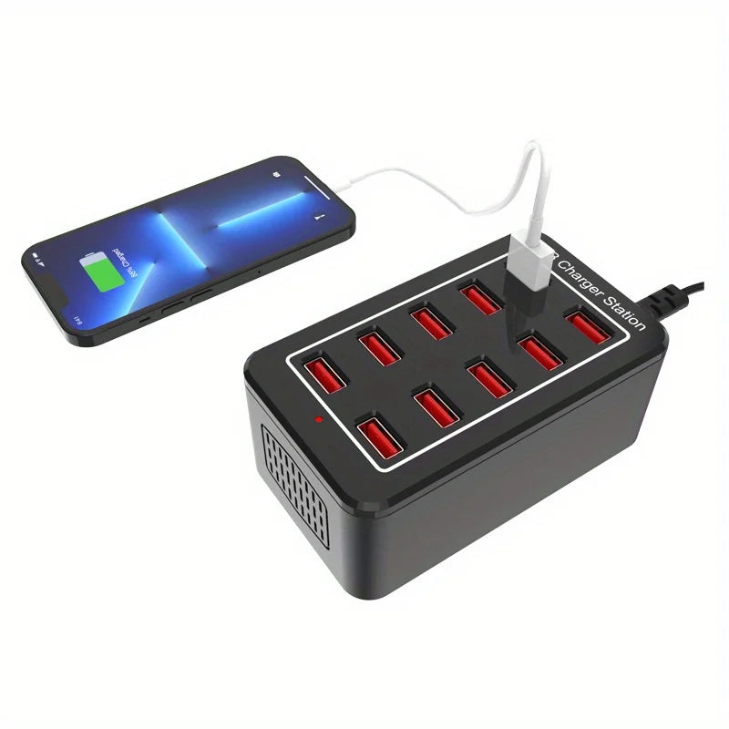 20/30 Ports USB Charger 100W/150W Smart USB Charger Desktop Charging Hub Multi-Port Charging Station for Samsung/Iphone/Ipad/Tab
