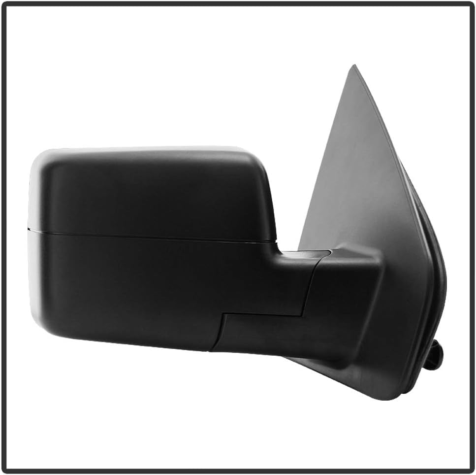 - for 2004-2014 Ford F150 F-150 Pickup Truck Manual Non-Heated Original Style View Side Mirror Passenger Side, Black