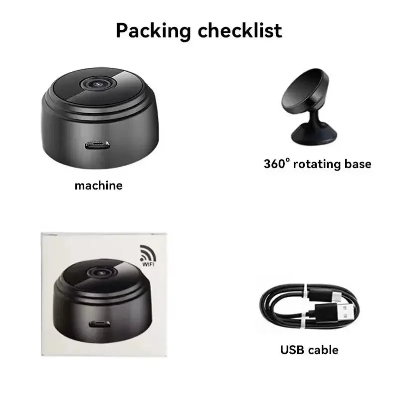 A9 Mini Camera Wifi Wireless Security Protection Remote Monitor Camcorders Video Surveillance Smart Home Mini DV Cam HD Camera