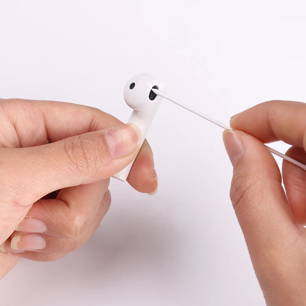 Disposable Cleaning Swab for Iphone Ipad Samsung Phones Tablet Charger Port Earphone Laptop Slot Dust Double Head Cotton Stick