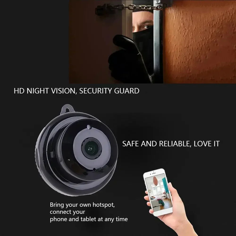 V380 Pro FULL HD 1080P MINI Camera WIFI Smart Home Security Protection IP Night Vision Camcorders Portable Surveillance Recorder