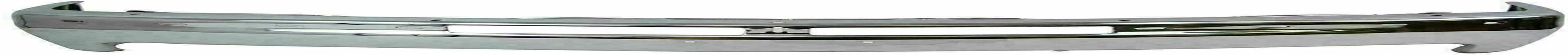 New Front Bumper Chrome Steel + Upper Cover + Lower Valance Primed + Outer Brace + Brackets LH & RH Side for Chevrolet Silverado 1500 1999-2002 / Tahoe 2000-2006 Direct Replacement
