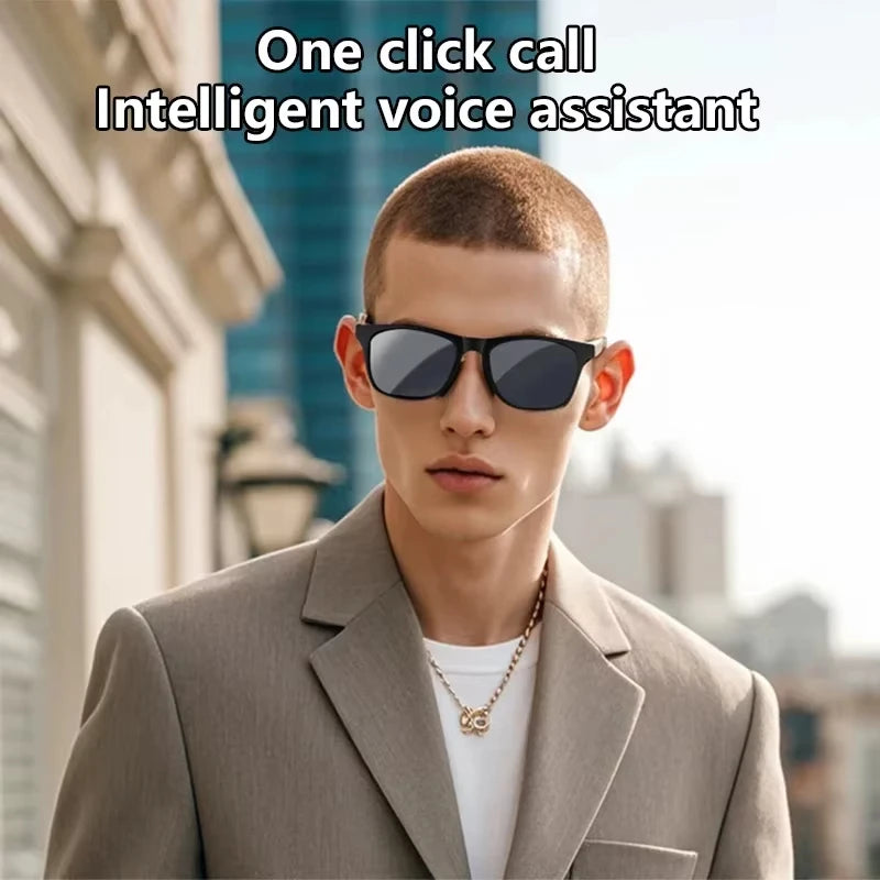 AI Smart Glasses 8K Touch Control Photo Camera Recording Translator Voice Assistant Music Wireless Bluetooth Sunglasses