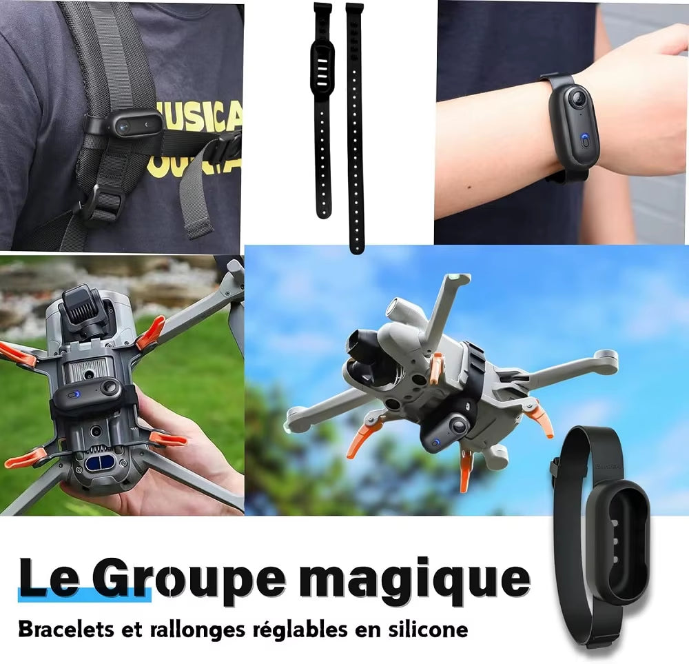 POV 4K Magnetic Body Cam Small Wireless Action Camera Magsafe Vlogging Recorder Youtube Sports Ultra Portable Smart Pro Camera