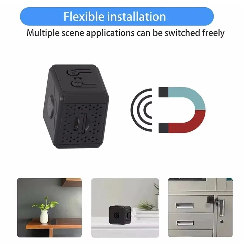 New 4K Mini Camera Home Small Wireless Wifi Camera Outdoor Upgrade Baby Pet Movement Detection Security Home Network Camera