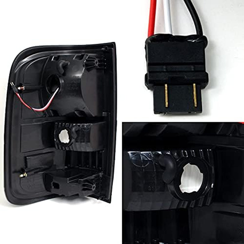 - for Ford F150 Pickup Black Bezel Dual LED G2 Projector Headlights + Tail Lamp Set