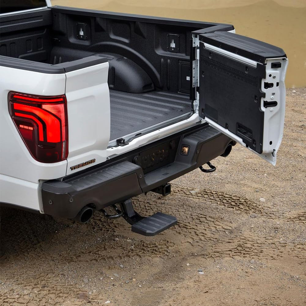 Upgrade Tail Lights for Ford F150 F-150 All Models 2021-2025 14Th Gen New Taillights with Startup Animation Flashing Turn Signal Running Reverse Brake Stop Rear Lamp(Red)