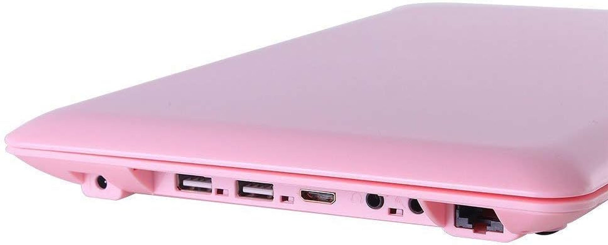 10.1" Inch Kids Netbook Laptop, Powered by Android 6.0, Quad Core Processor, 1Gb Ram, 8Gb Storage, Bluetooth, Wifi, + Customized Laptop Bag,-Pink