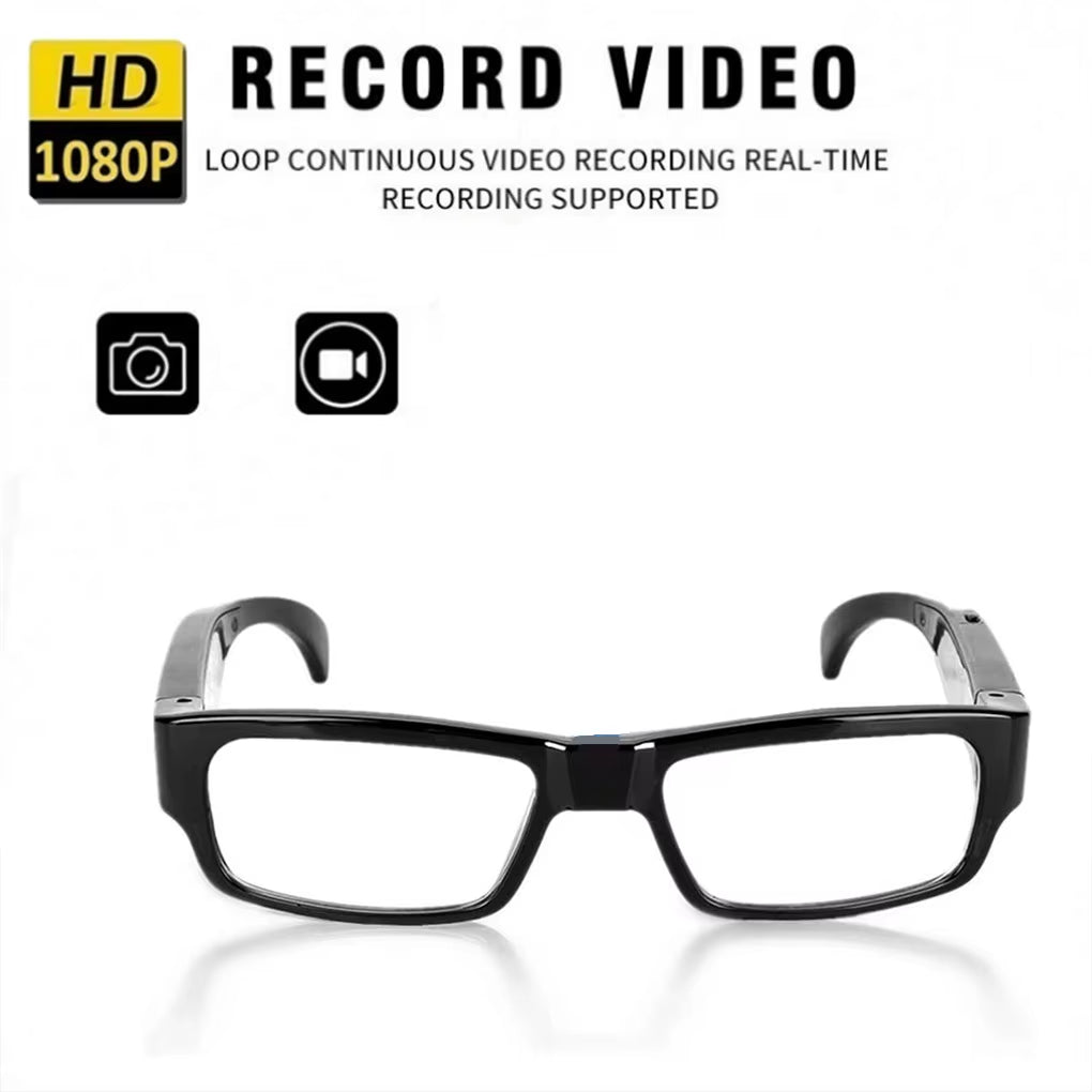 1080P HD Mini Camera Glasses DVR Glasses Camera Sports Video Glasses Outdoor Recorder Glasses Camera Conference Process