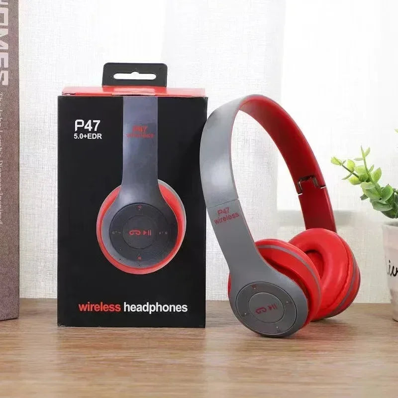 Multifunctional Bluetooth 5.0 Portable Foldable Headmounted Wireless Headset for Bluetooth Connection TF Card Wired Connection
