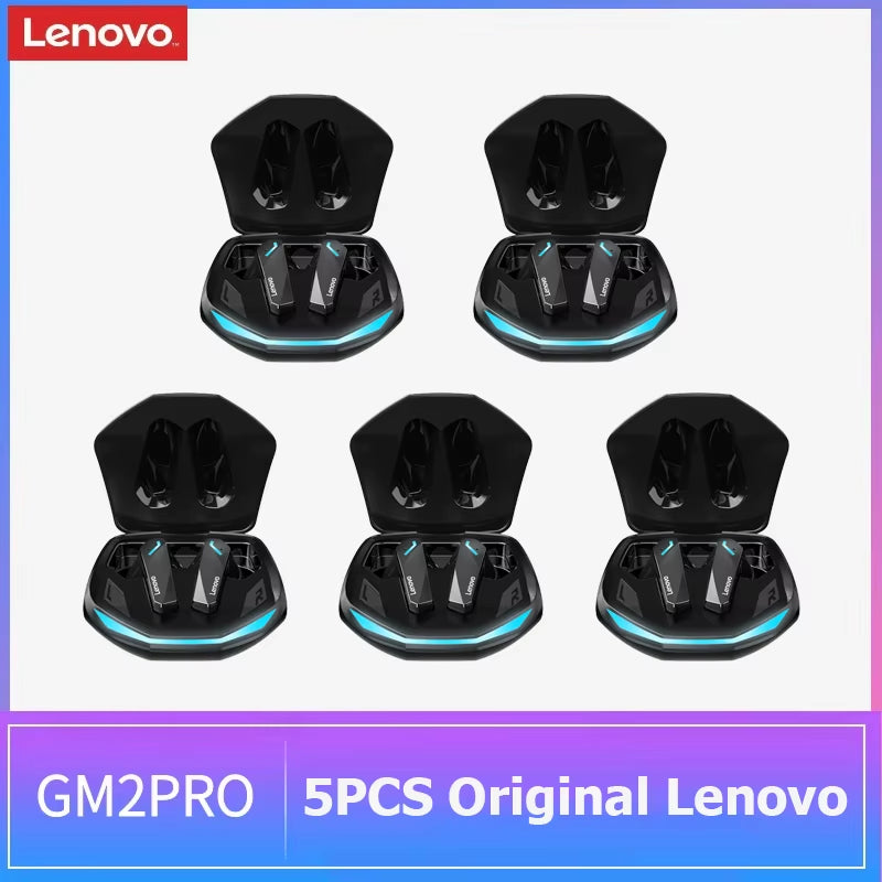 5PCS Original  GM2 Pro TWS Wireless Headphones Sliding Cover Gaming Earphone Bluetooth 5.3 Sport Earbuds Music Headsets