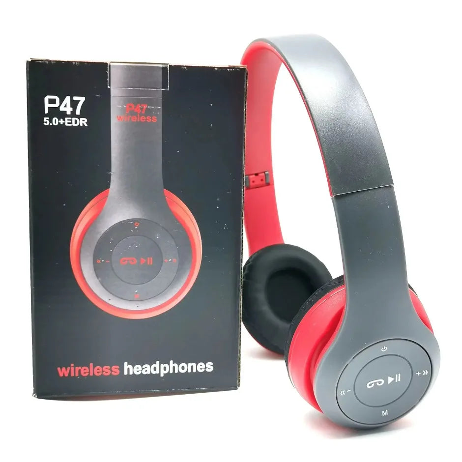Multifunctional Bluetooth 5.0 Portable Foldable Headmounted Wireless Headset for Bluetooth Connection TF Card Wired Connection