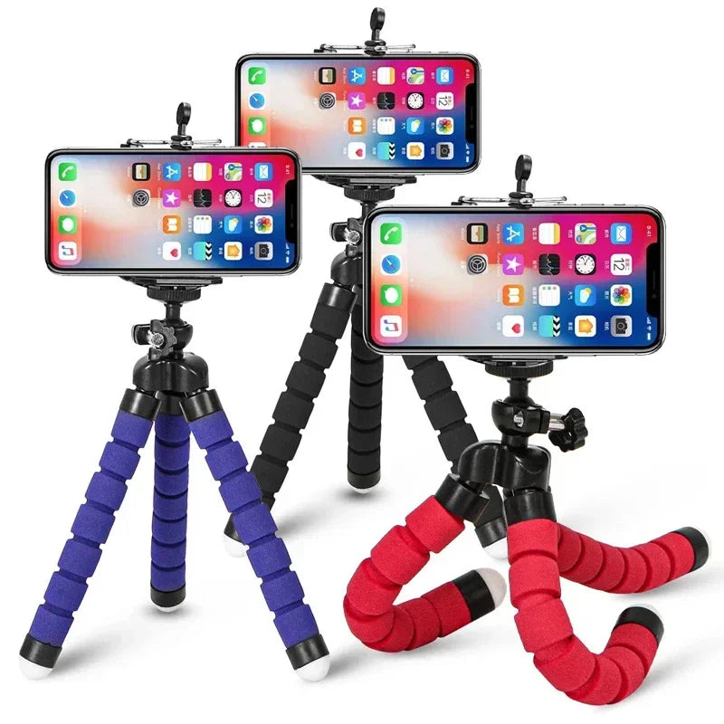 Mini  Photography Phone Tripod Tripods Tripod Phone Mini Camera Holder Clip Smartphone Monopod Tripe Stand