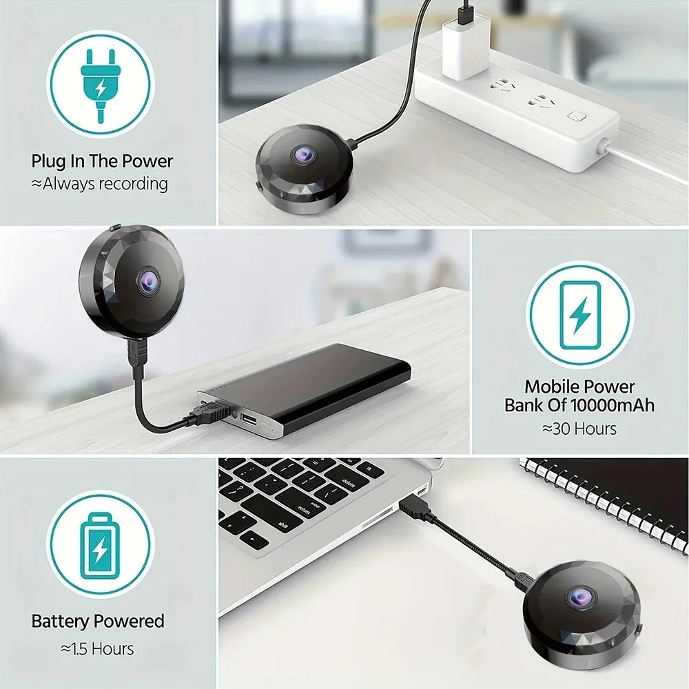 Wireless Wifi A11 1080P HD Camera Mini Wifi Monitoring Video Security Camera Rechargeable Battery Motion Detection Camcorders