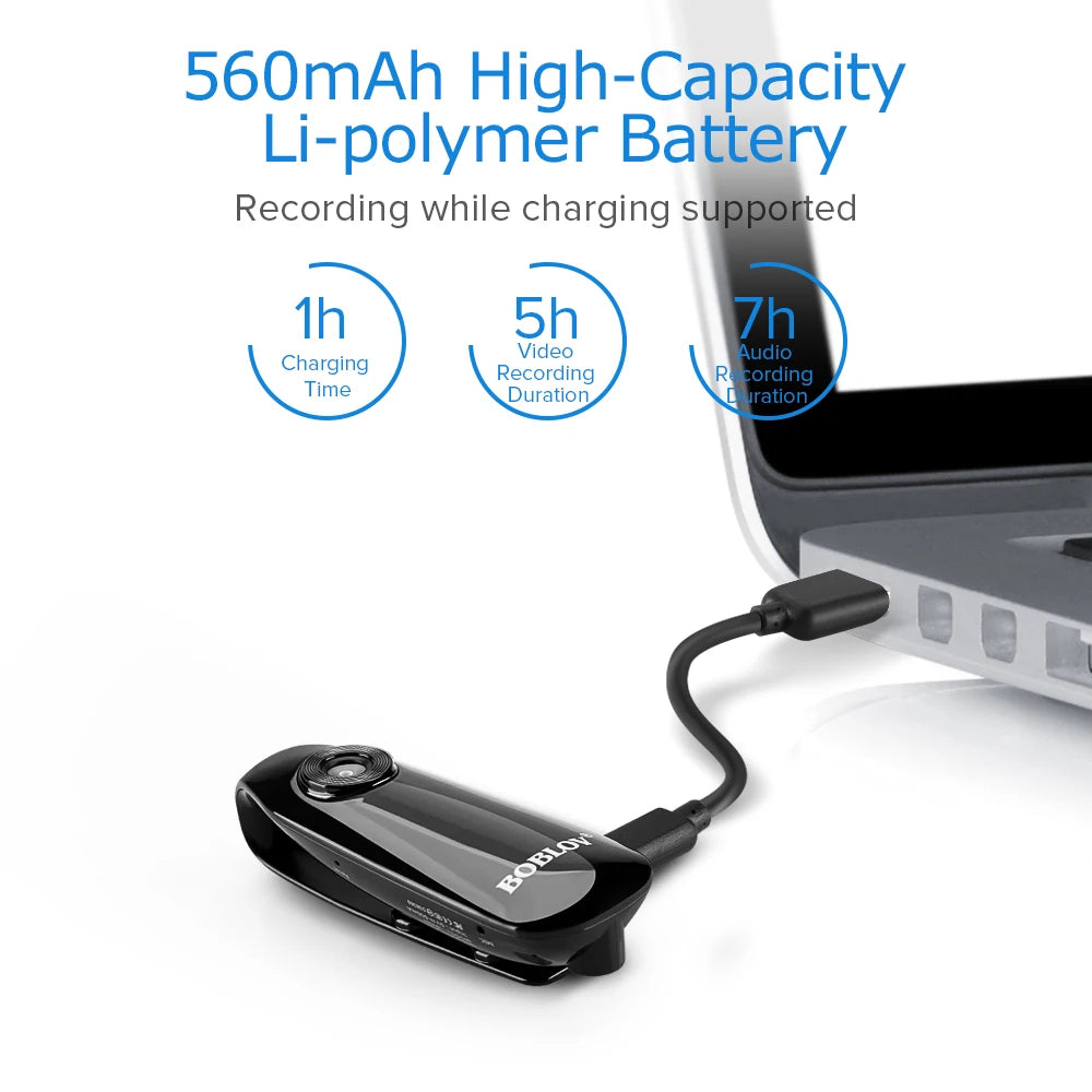 Mini Camera 1080P Full HD Police Camera Digital Video Recorder Dashcam Body Cam H.264 Camcorder Wide Angle Small Camera