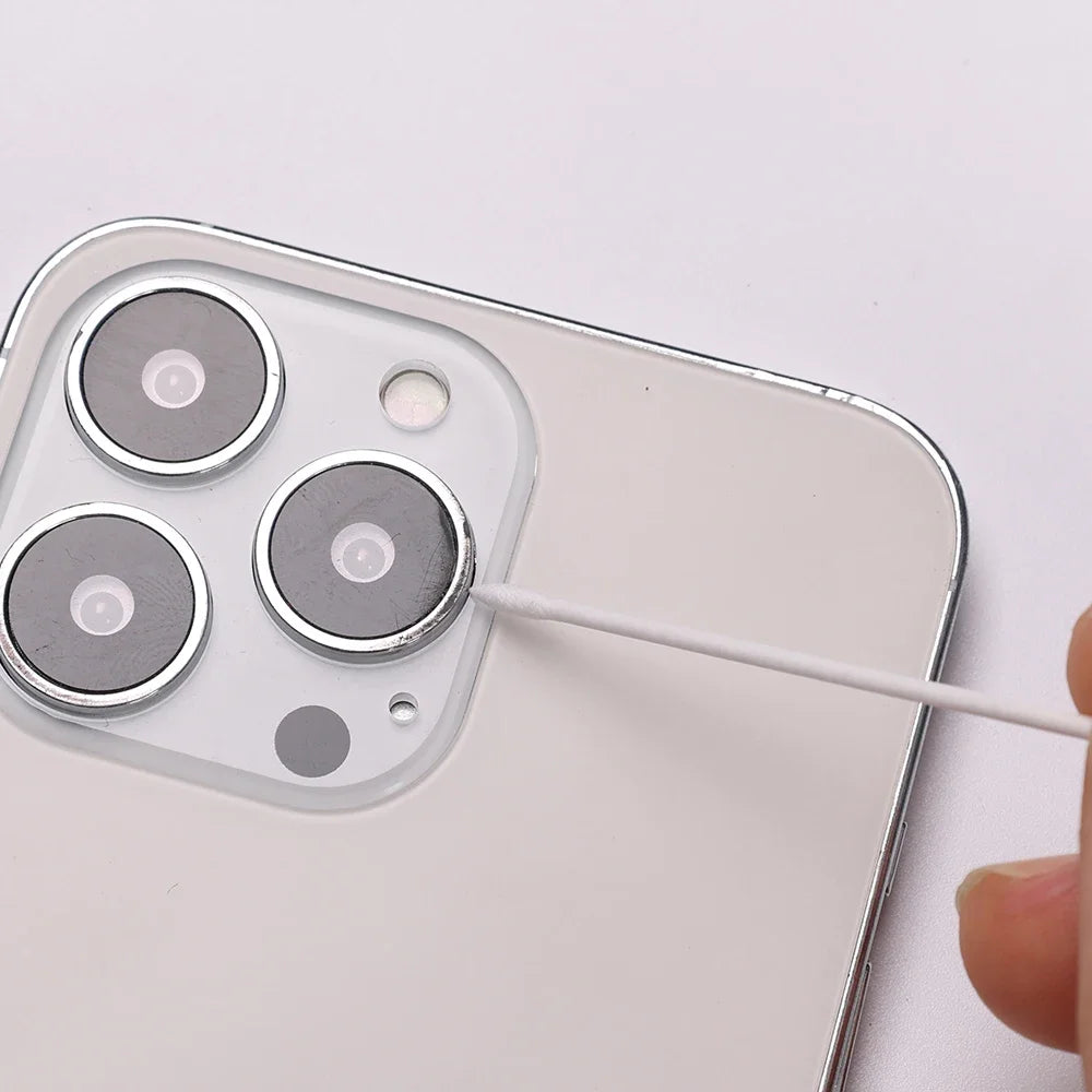 Disposable Cleaning Swab for Iphone Ipad Samsung Phones Tablet Charger Port Earphone Laptop Slot Dust Double Head Cotton Stick