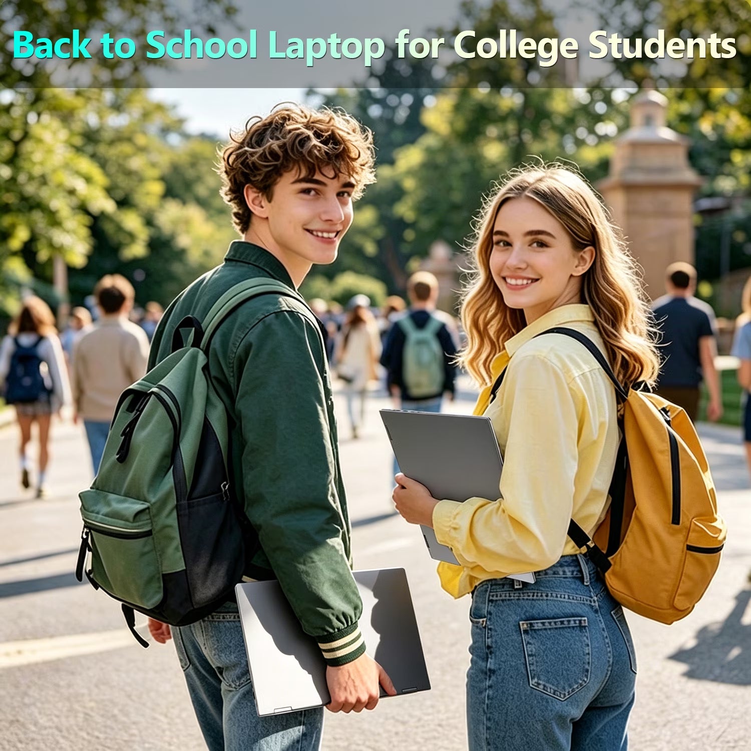 17.6" Laptop Windows 11, 16GB DDR4 640GB Storage Laptop Computer, 4-Core Intel N95 Processor(Up to 3.4Ghz), 100% Srgb, Backlit Keyboard, 1Yr Office 365 Free, Black