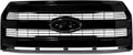 Shadow Black Front Grill Assembly Compatible with 2015-2017 Ford F150 Lariat Style Upper Grille W/O Camera Hole Replace for FL3Z8201GA