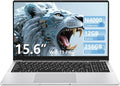Laptop, 15.6’’ Laptop Computer with Celeron Processor N4000, 2Cores 2Threads, 8GB RAM DDR4 256GB SSD Laptops, UHD Graphics 600, Lap Top 180°Hinge, FHD 1920 * 1080, Wifi 5, BT 4.2, 12V/2A