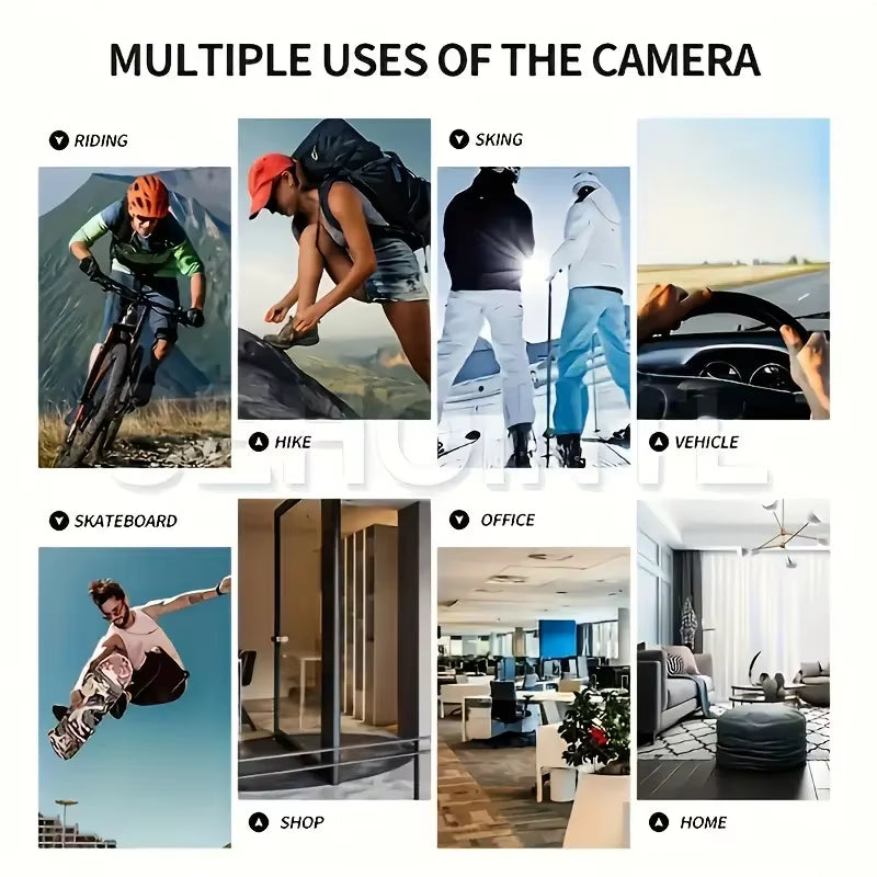 Portable 1080P HD Mini Glasses with Camera Video Recorder Wearable Glasses Camera Outdoor Sports DV DVR Surveillance Camcorder