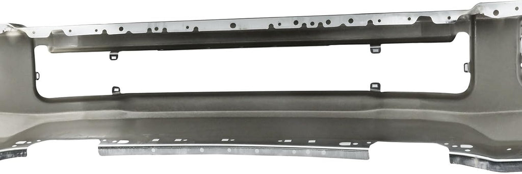 Front Bumper Fit for 2020-2022 Ford F250 F350 Super Duty,With Fog Lamp Hole,Chrome Steel,Front Bumper Impact Face Bar Replace for FO1002450
