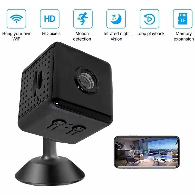 New 4K Mini Camera Home Small Wireless Wifi Camera Outdoor Upgrade Baby Pet Movement Detection Security Home Network Camera