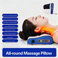 Deep Kneading Neck Shoulder Massager Pillow 42°C Warm Therapy Relieve Fatigue Restore Spinal Vitality Soothing Pain Relief