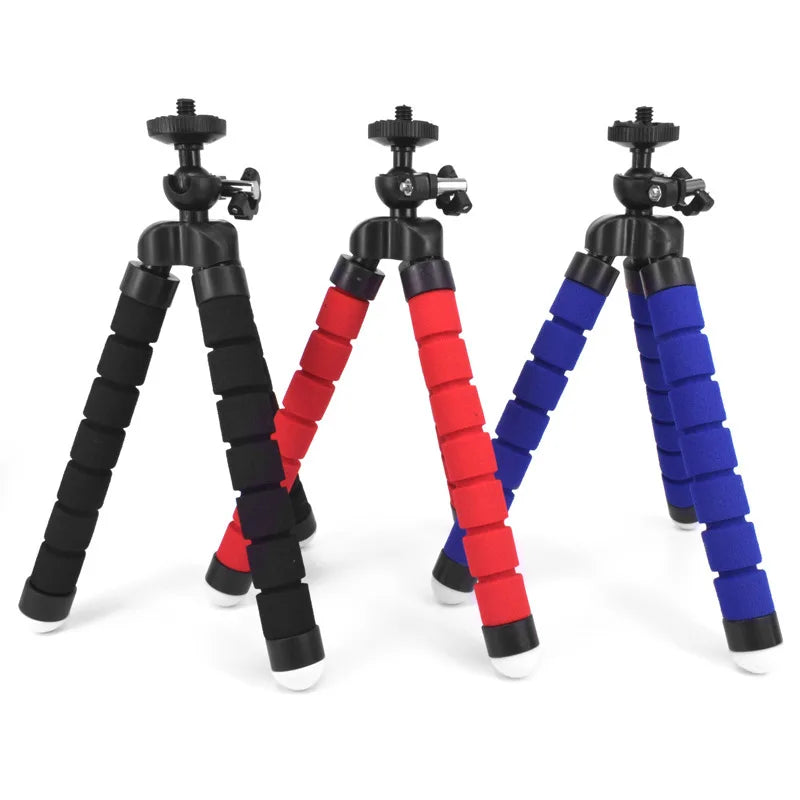 Mini Tripods Tripod for YG300 J15 Mini Projector Camera Holder Sponge Octopus Monopod Tripe Stand Mini Tripod Stativ for Phone