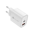 USB PD Charger 20W Dual Ports Type C Wall Charger Quick Charge 3.0 for Iphone Xiaomi Samsung Phone Charger Fast Charging Adapter