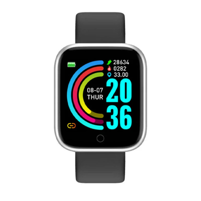 Smart Watch Women Men Music Control Bluetooth Calories Fitness Monitor Smartwatch Running Tracker Sport Bracelet for Android IOS