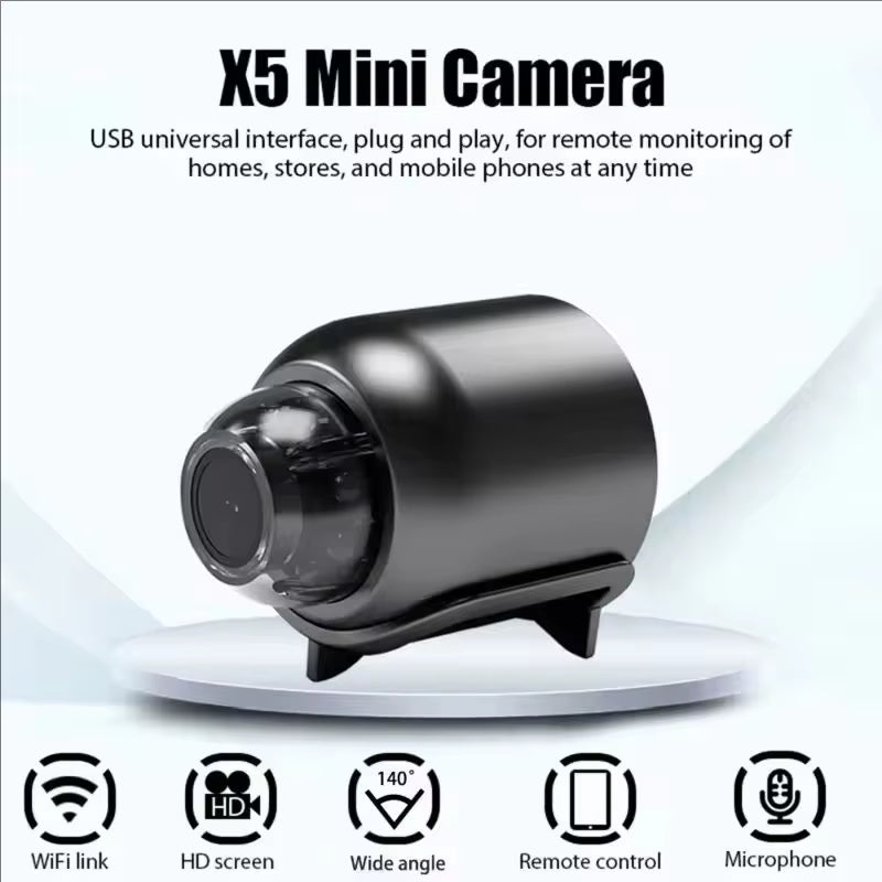 HD 1080P Mini Camera Wireless Wifi Baby Monitor Indoor Safety Security Surveillance Night Vision Camera IP Camera Recorder