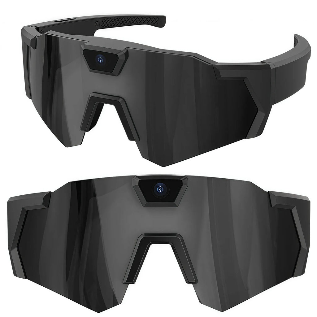 Cycling Action Sunglasses 4K HD AI Smart Glasses 64G ROM Sport Camera Sunglasses Outdoor Bicycle Driver Video Recorder Walk Cam