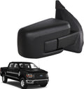 For Ford F150 Side Mirror Replacement Right Passenger for 2021-2025 F-150 Accessories 9 Pins Power Glass Turn & Temperature Sensor Heated Blind Spot Monitoring