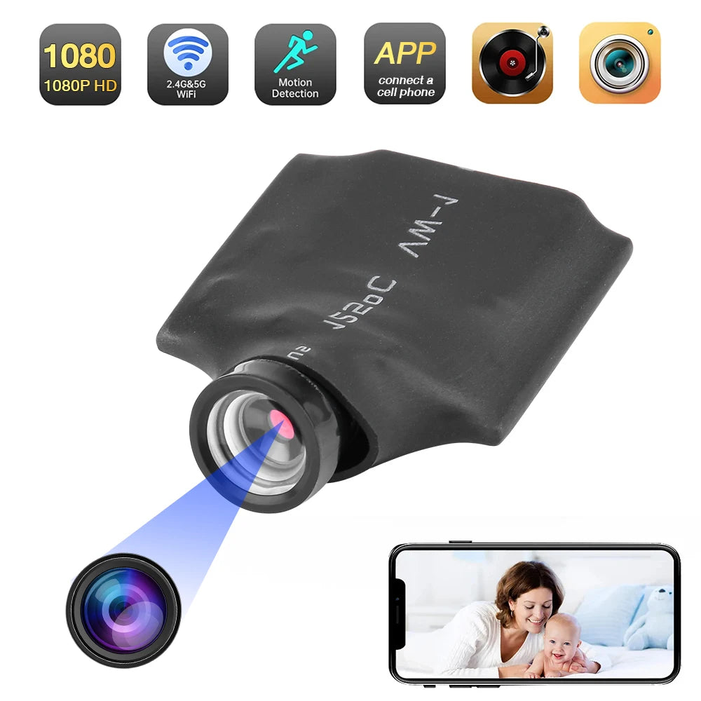 Wifi Mini Camera 1080P HD DIY Portable Wireless Module P2P Camera Video Recorder Motion Detection Home Security Small Camcorder